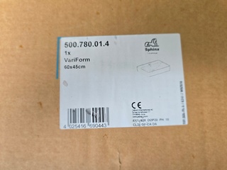 Variform Wastafel Met Hansgrohe Mengkraan Sphinx, 500.780,0. 4, wit